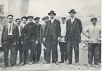 Открытка  - В.В. Куйбышев на Днепрострое. 1929 год.